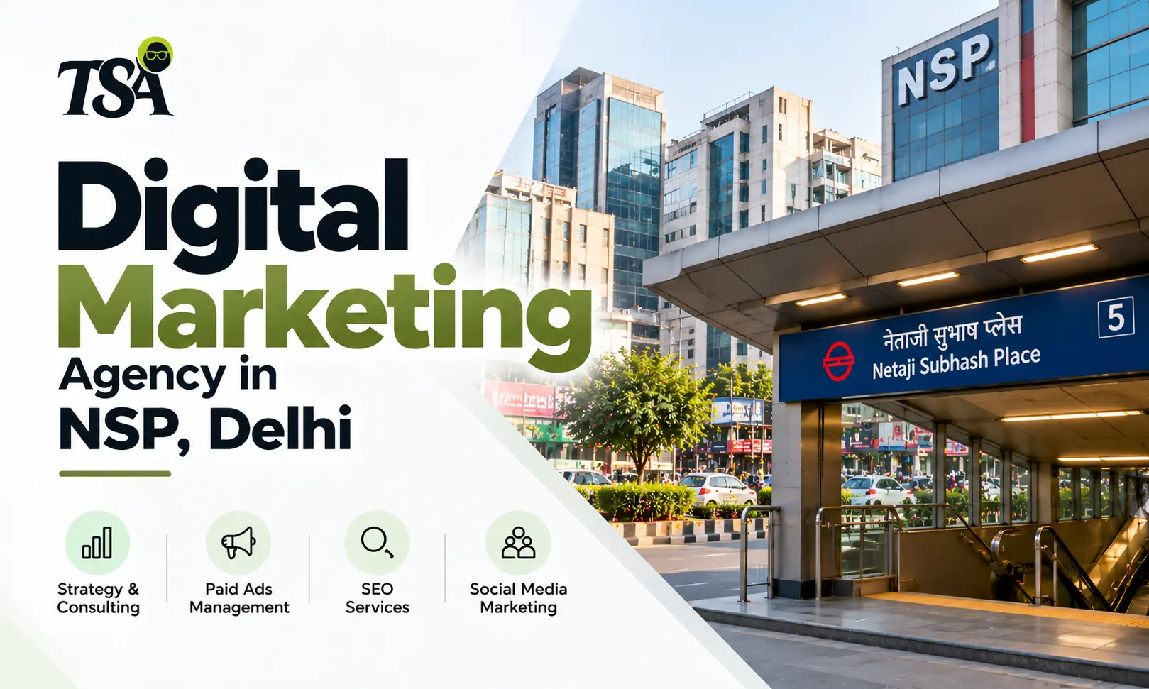 Digital Marketing Agency in Netaji Subhash Place (NSP), Delhi